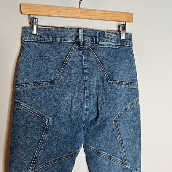 NWT Revice Venus Crop in LightYear wash Star jeans - Picture 6 of 9